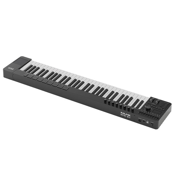 Nux NTK-61 61 Keys All In One Midi Keyboard Controller with Velocity-sensitive Pads (NTK61)