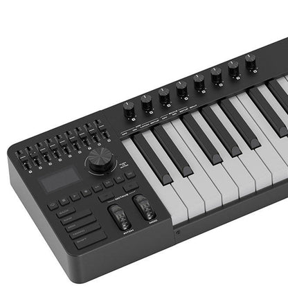 Nux NTK-61 61 Keys All In One Midi Keyboard Controller with Velocity-sensitive Pads (NTK61)