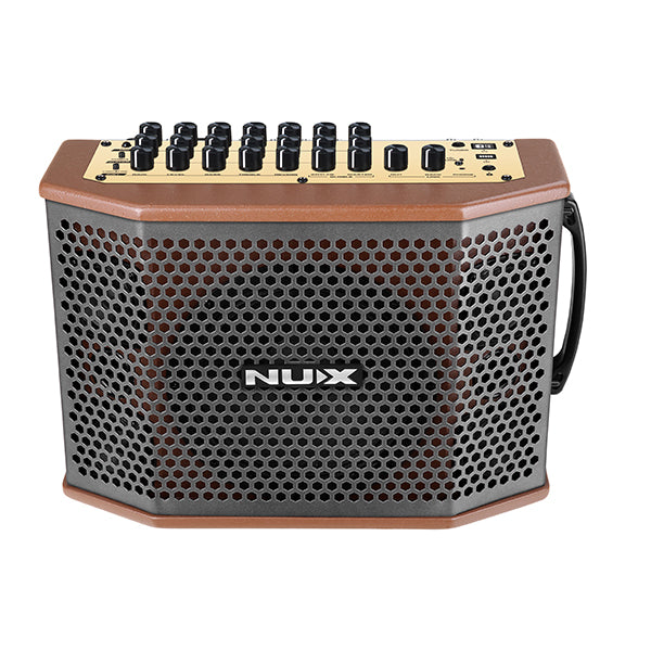 Nux SA-100 100 Watt Street Artist Rechargeable Amplifier Acoustic Amp Built in Drum Machine and Looper (SA100)