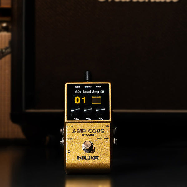 Nux NCA-1 Multiple 26 Legendary Amps in Compact Pedal with IR Loaders (NCA1)