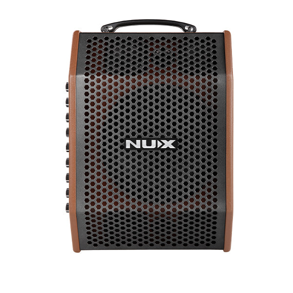Nux SA-100 100 Watt Street Artist Rechargeable Amplifier Acoustic Amp Built in Drum Machine and Looper (SA100)