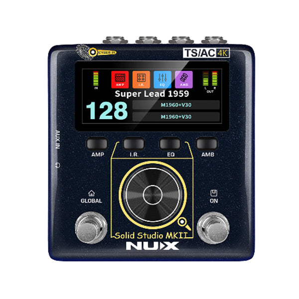 Nux NSS-6 Solid Studio MKII Digital Preamp Power Amp Simulator and IR Loader (NSS6)