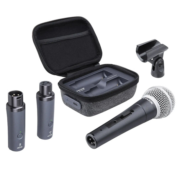 Nux B-3RC Wireless Microphone System with Dynamic Mic and Auto Pairing (B3RC)