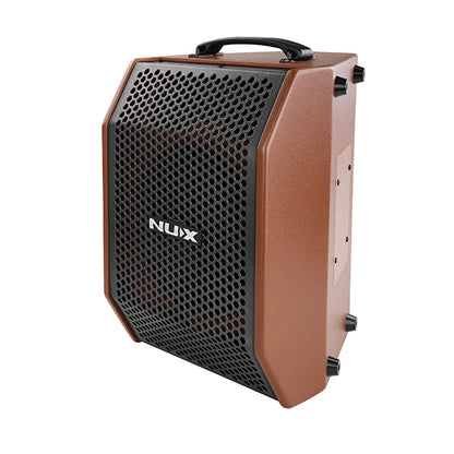 Nux SA-100 100 Watt Street Artist Rechargeable Amplifier Acoustic Amp Built in Drum Machine and Looper (SA100)