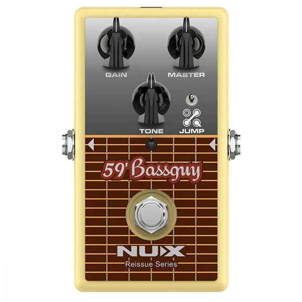 Nux NRO-7 59 Reissue Series Bassguy Overdrive Guitar Effect Pedal (NRO7)