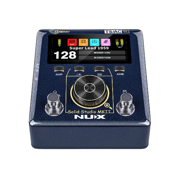 Nux NSS-6 Solid Studio MKII Digital Preamp Power Amp Simulator and IR Loader (NSS6)