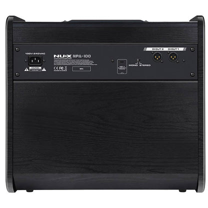 Nux NPA-100 120 Watt Digital Drum Personal Monitor Speaker Amplifier with Bluetooth Module (NPA100)