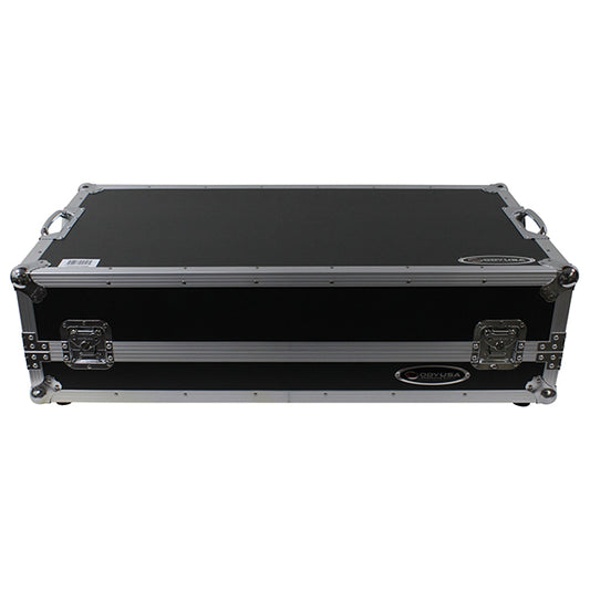 ODYSSEY FZGSPIDDJSZWR Flight Case with Three 1U Rack Spaces and Glide Platform - Pioneer DDJ RZ / SZ / SZ2
