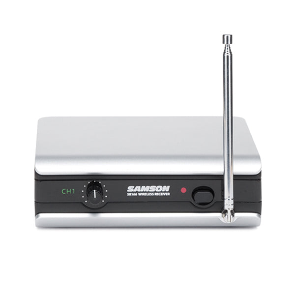 [Discontinued] Samson Stage V166 Handheld Wireless System With HT6 Dynamic Microphone and SR166 VHF Mic Receiver (V 166)