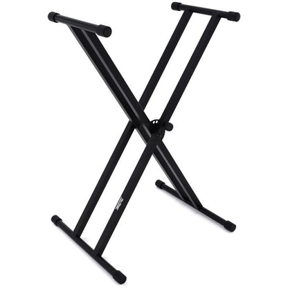 On Stage KS7191 Classic Adjustable Welded Metal Double X Keyboard Stand