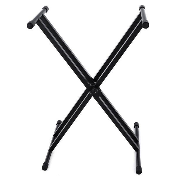 On Stage KS7191 Classic Adjustable Welded Metal Double X Keyboard Stand