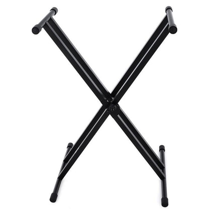 On Stage KS7191 Classic Adjustable Welded Metal Double X Keyboard Stand