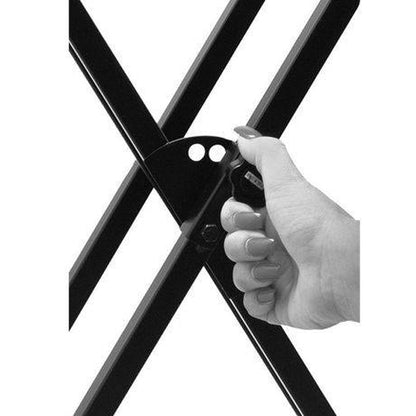 On Stage KS7191 Classic Adjustable Welded Metal Double X Keyboard Stand