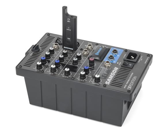 Samson Stage XPD2 Headset Digital Wireless System with USB Receiver Bodypack Transmitter and DE5 Headset Microphone (XPD 2)