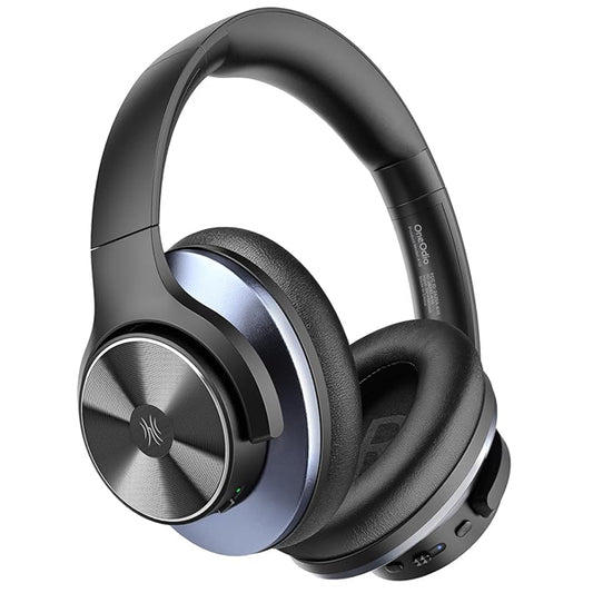 Oneodio A10 Hybrid Active Noise Cancelling Over Ear Bluetooth Headphone with Built in Mic