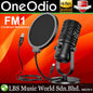 OneOdio FM1 Unidirectional Mic with Monitor Plug and Play Condenser Cardioid Microphone (FM 1)