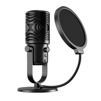 OneOdio FM1 Unidirectional Mic with Monitor Plug and Play Condenser Cardioid Microphone (FM 1)