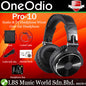 OneOdio Pro-10 DJ Adapter Free Closed Back Over Ear Stereo Monitor Headphone for DJ Mixing Black (Pro10 Pro 10)