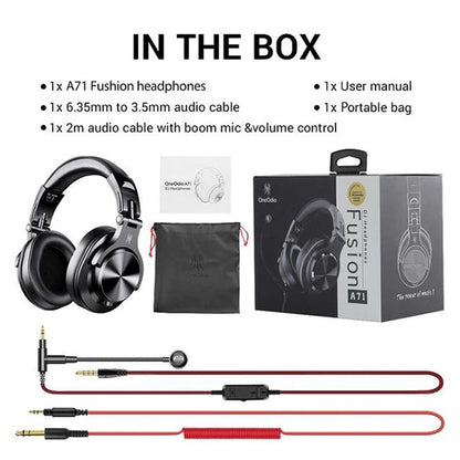 [Clearance] OneOdio A71M Wired Over Ear Studio Headphone with Share Port for Monitor Recording & Mixing Headphone (A 71 A71 M )