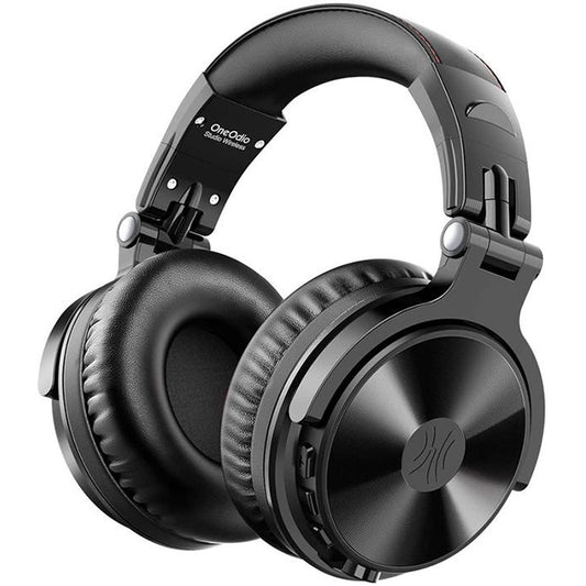 Oneodio Pro-C Bluetooth Over Ear DJ Headphone with Wireless or Wired Black (Pro C)