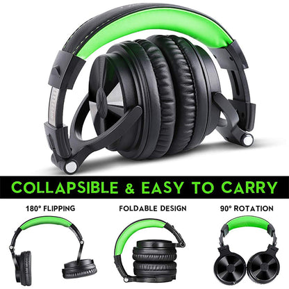 Oneodio Pro-G Gaming Headset with Microphone Over Ear Headphone with Mic - Green (Pro G)