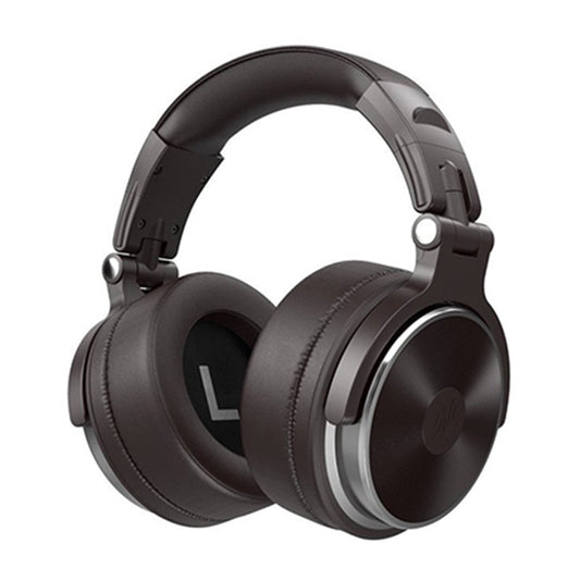 OneOdio Pro-50 Rotatable Over Ear Headphone for Studio Monitor Mixing Sound 50mm Driver Headset with Mic Brown (Pro50 Pro 50)