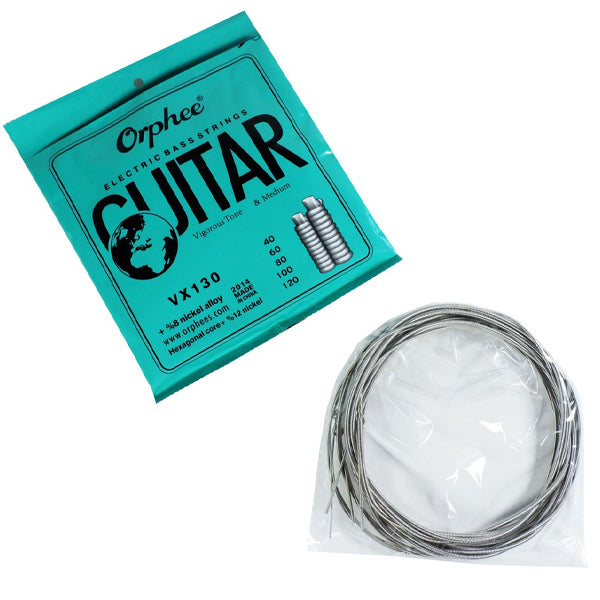 Orphee VX Bass Guitar String Austenite Alloy Conventional - 4/5/6 Strings (VX120 VX130 VX140)