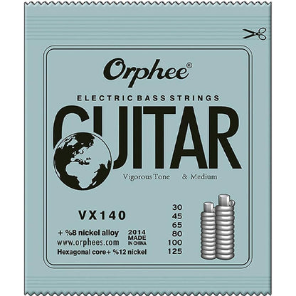Orphee VX Bass Guitar String Austenite Alloy Conventional - 4/5/6 Strings (VX120 VX130 VX140)