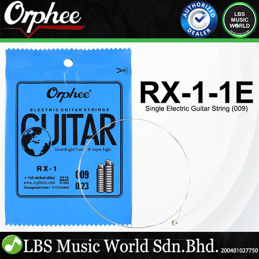 Orphee RX Single Thinner Electric Guitar String - 009 , 011 , 016 , 024 , 032 , 042