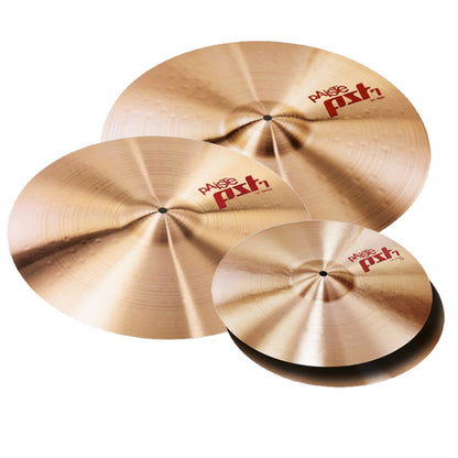 Paiste PST7 Universal Cymbal Set Pack - 14" Hi-hat, 16" Crash, 20" Ride