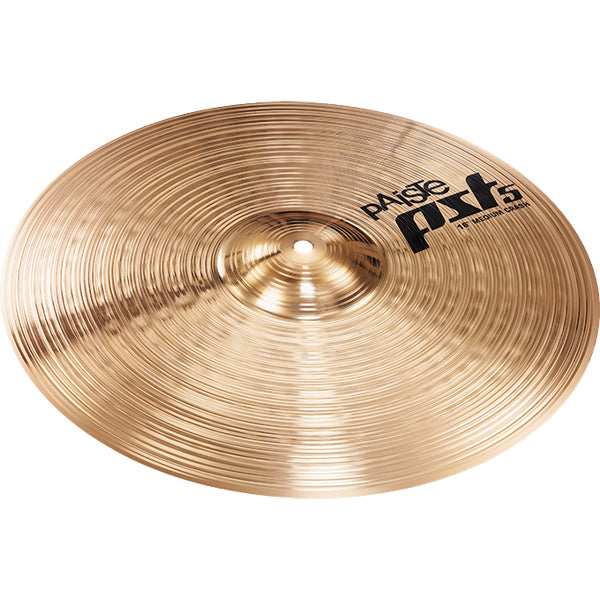 Paiste PST5 Universal Cymbal Set Pack - 14" Hi Hat, 16" Crash, 20" Ride