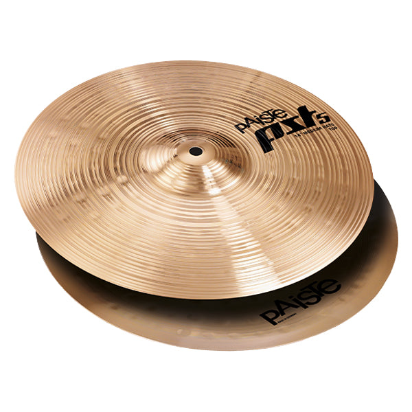 Paiste PST5 Universal Cymbal Set Pack - 14" Hi Hat, 16" Crash, 20" Ride