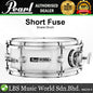 Pearl SFS10/C 10 x 4.5 Inch Short Fuse Snare Drum with Mount - Pure White (SFS10C33)