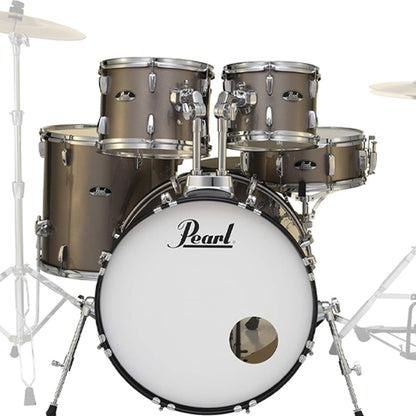 Pearl RS525SB/C Roadshow 5 Pieces Drum Set with Istanbul Agop MS-X Cymbals Set (RS525SB Roadshow)