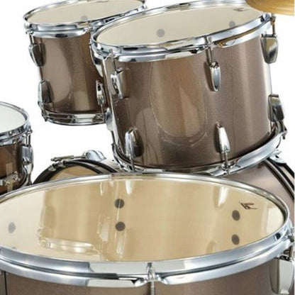 Pearl RS525SB/C Roadshow 5 Pieces Drum Set with Istanbul Agop MS-X Cymbals Set (RS525SB Roadshow)