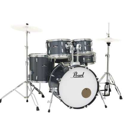 Pearl RS525SB/C Roadshow 5 Pieces Drum Set with Istanbul Agop MS-X Cymbals Set (RS525SB Roadshow)