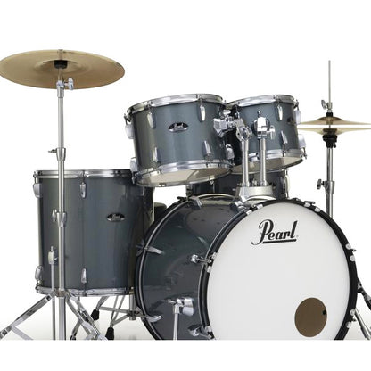 Pearl RS525SB/C Roadshow 5 Pieces Drum Set with Istanbul Agop MS-X Cymbals Set (RS525SB Roadshow)