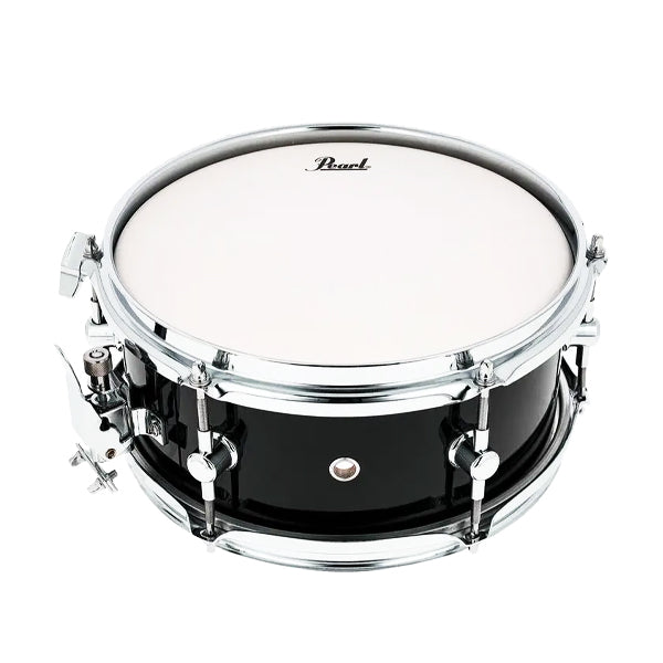 Pearl SFS10/C 10 x 4.5 Inch Short Fuse Snare Drum with Mount - Jet Black (SFS10C31)