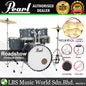 Pearl RS525SB/C Roadshow 5 Pieces Drum Set with Istanbul Agop MS-X Cymbals Set (RS525SB Roadshow)