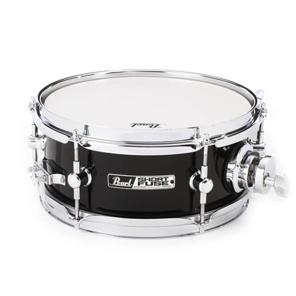 Pearl SFS10/C 10 x 4.5 Inch Short Fuse Snare Drum with Mount - Jet Black (SFS10C31)