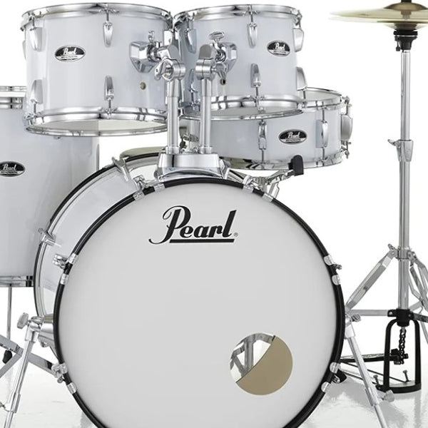 Pearl RS525SB/C Roadshow 5 Pieces Drum Set with Zidjian ZP4PK Cymbal Set (RS525SB Roadshow)