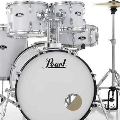 Pearl RS525SB/C Roadshow 5 Pieces Drum Set with Zidjian ZP4PK Cymbal Set (RS525SB Roadshow)