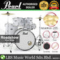 Pearl RS525SB/C Roadshow 5 Pieces Drum Set with Istanbul Agop MS-X Cymbals Set (RS525SB Roadshow)