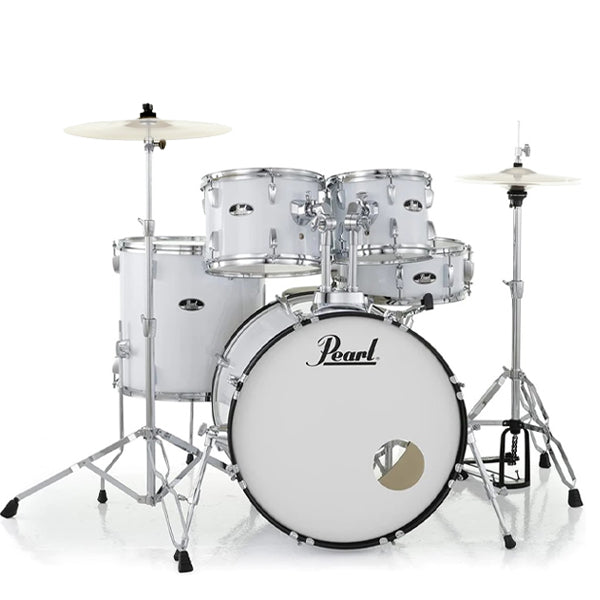 Pearl RS525SB/C Roadshow 5 Pieces Drum Set with Zidjian ZP4PK Cymbal Set (RS525SB Roadshow)