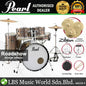 Pearl RS525SB/C Roadshow 5 Pieces Drum Set with Zidjian ZP4PK Cymbal Set (RS525SB Roadshow)