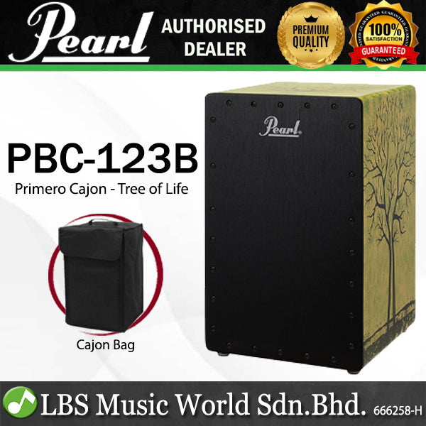 Pearl PBC123B-TR Primero Cajon with Bag - Tree of Life (PBC123B TR)