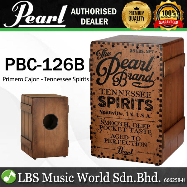 Pearl PBC126B Primero Crate Style Cajon with Bag - Tennessee