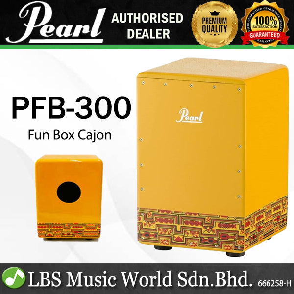 【中古・保管品】Pearlパール カホン Fun Box Cajon Pearl PFB-300 Fun Box Cajon (PFB300) - LBS Music World Malaysia
