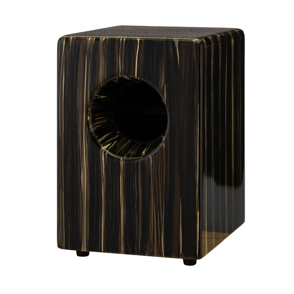 Pearl PCJ633BB Fiberglass Boom Box Cajon with Bag - Artisan Zebra Wood (PCJ633BB-635)