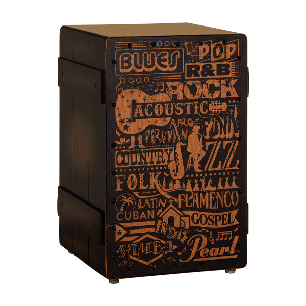Pearl PBC124B Primero Crate Style Cajon with Bag - Music Genre (PBC124 B)